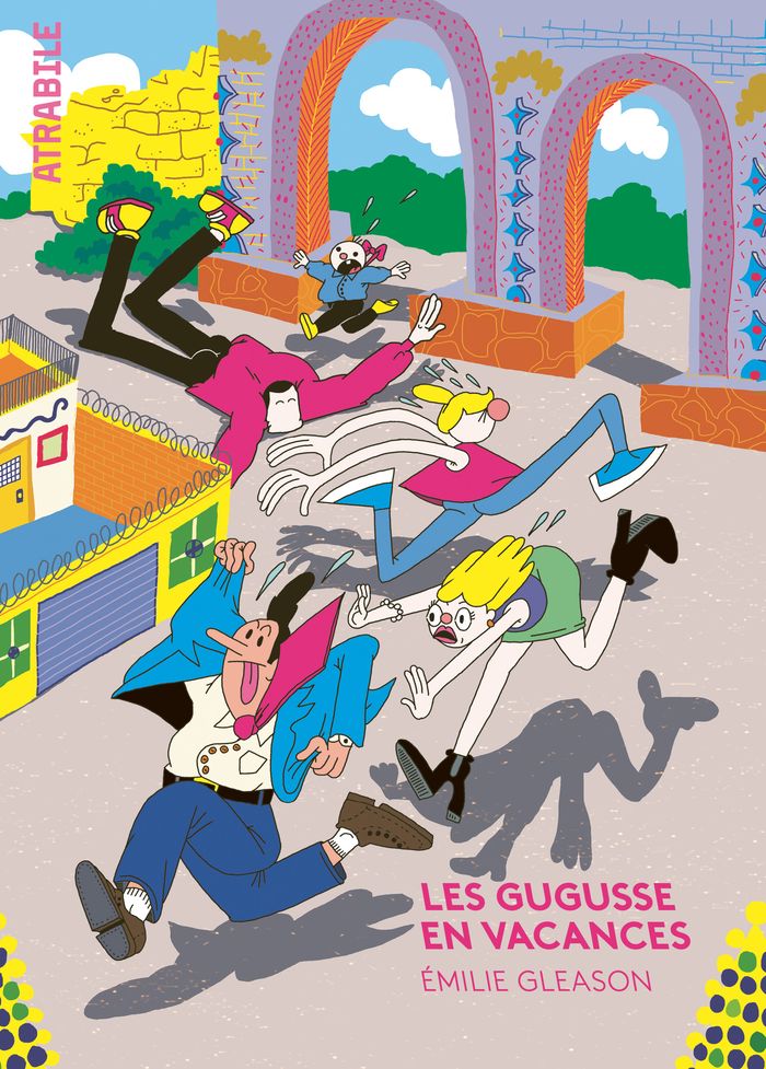 Couverture du livre « Les Gugusse en vacances » de Émilie Gleason, librairie Les Contes Infusés à Corte