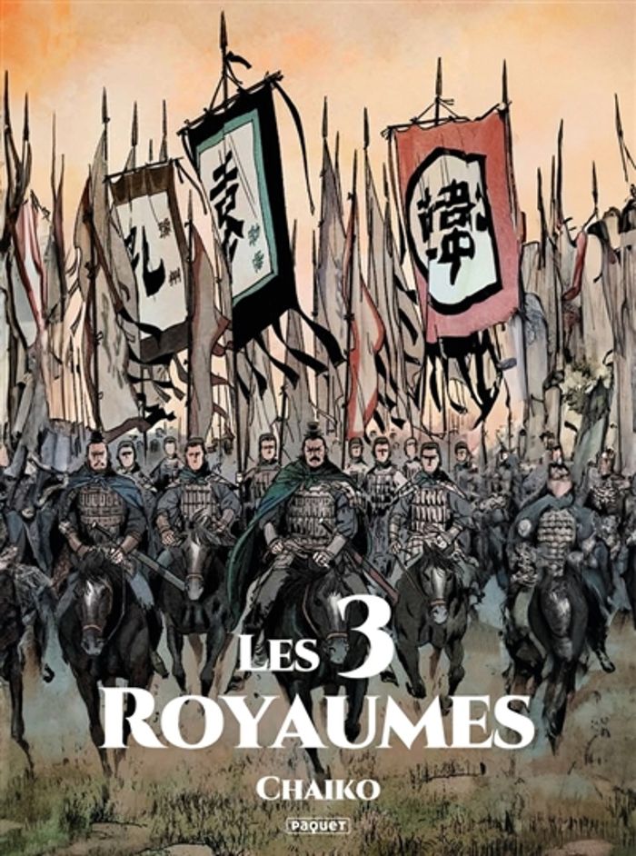 Couverture du livre « LES HEROS DES TROIS ROYAUMES » de Chaiko, librairie Les Contes Infusés à Corte