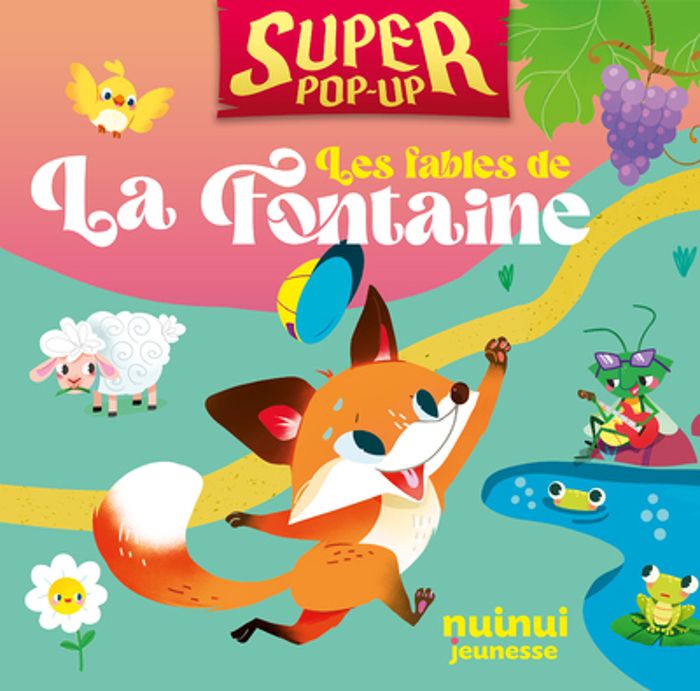 Couverture du livre « Les fables de La Fontaine » de Collectif, librairie Les Contes Infusés à Corte