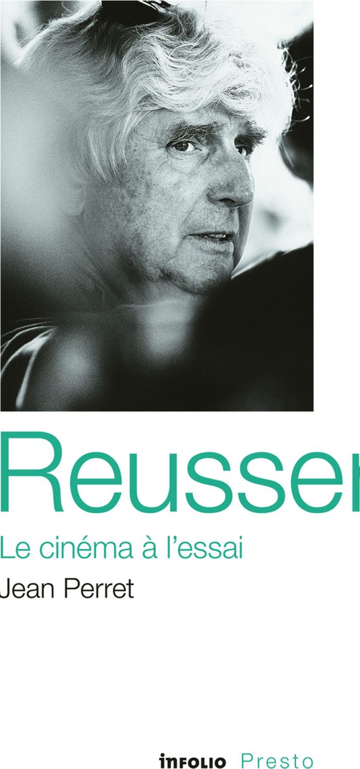 Couverture du livre « Reusser : le cinéma à l'essai » de Jean Perret, librairie Les Contes Infusés à Corte
