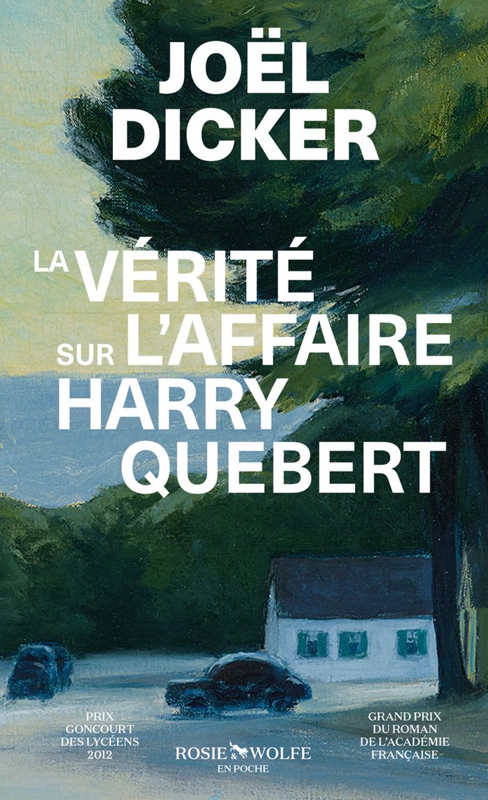 Couverture du livre « LA VERITE SUR L'AFFAIRE HARRY QUEBERT » de Joel Dicker, librairie Les Contes Infusés à Corte