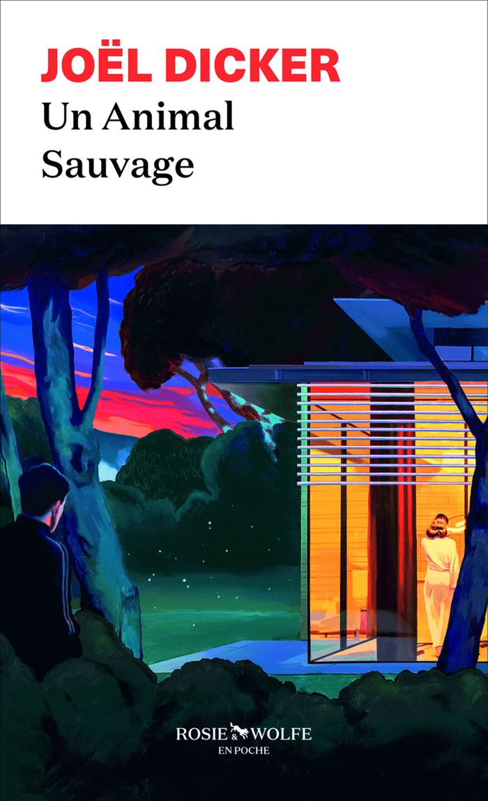 Couverture du livre « UN ANIMAL SAUVAGE » de Joel Dicker, librairie Les Contes Infusés à Corte