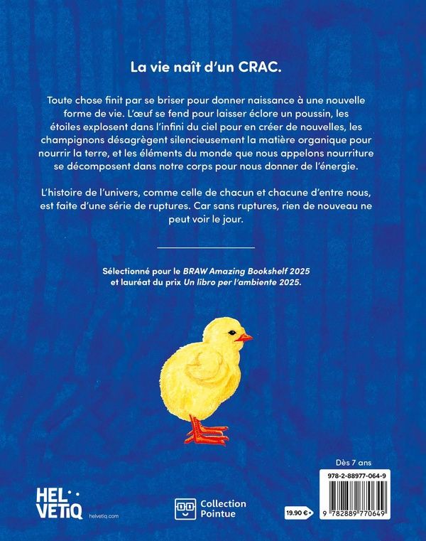 Quatrième de couverture de « Crac »