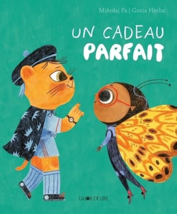 Couverture du livre « Un cadeau parfait » de Mikołaj‏ Pasiński, librairie Les Contes Infusés à Corte