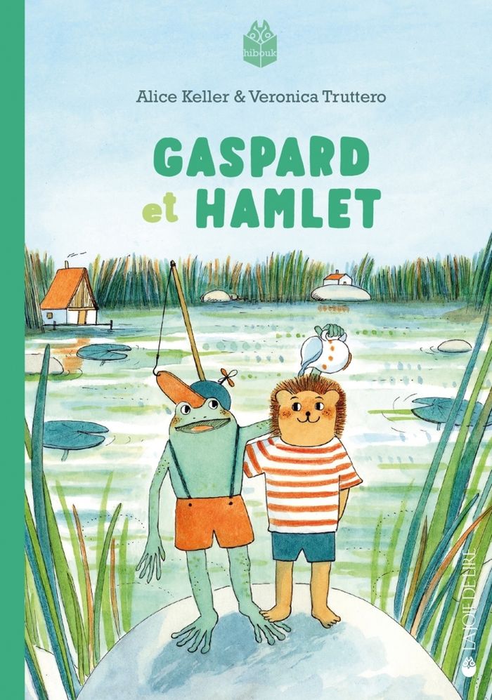 Couverture du livre « Gaspard et Hamlet » de Alice Keller, librairie Les Contes Infusés à Corte