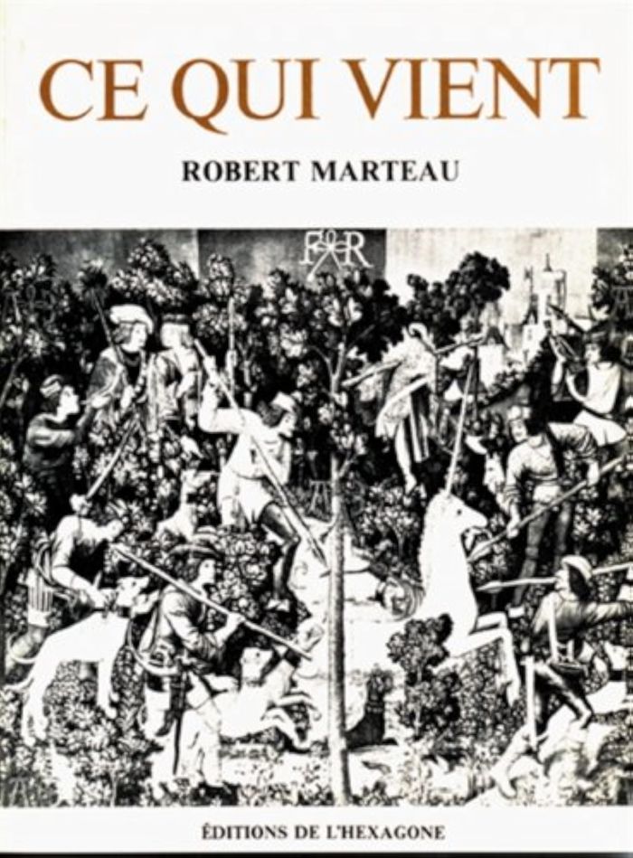 Couverture du livre « CE QUI VIENT - ESSAI », librairie Les Contes Infusés à Corte