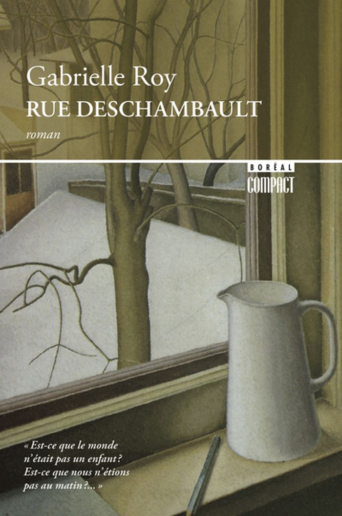 Couverture du livre « RUE DESCHAMBAULT » de Gabrielle Roy, librairie Les Contes Infusés à Corte