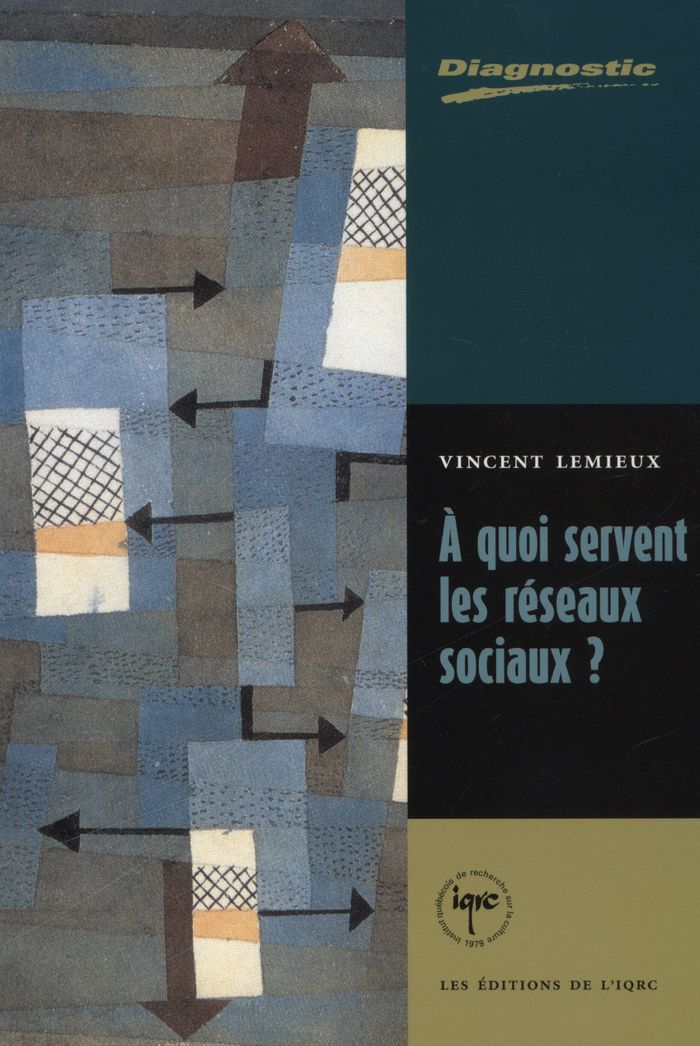 Couverture du livre « A QUOI SERVENT LES RESEAUX SOCIAUX » de Vincent Lemieux, librairie Les Contes Infusés à Corte