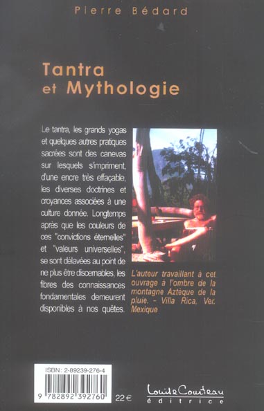 Quatrième de couverture de « TANTRA ET MYTHOLOGIE »
