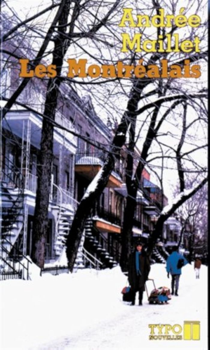 Couverture du livre « LES MONTREALAIS » de Andree Maillet, librairie Les Contes Infusés à Corte
