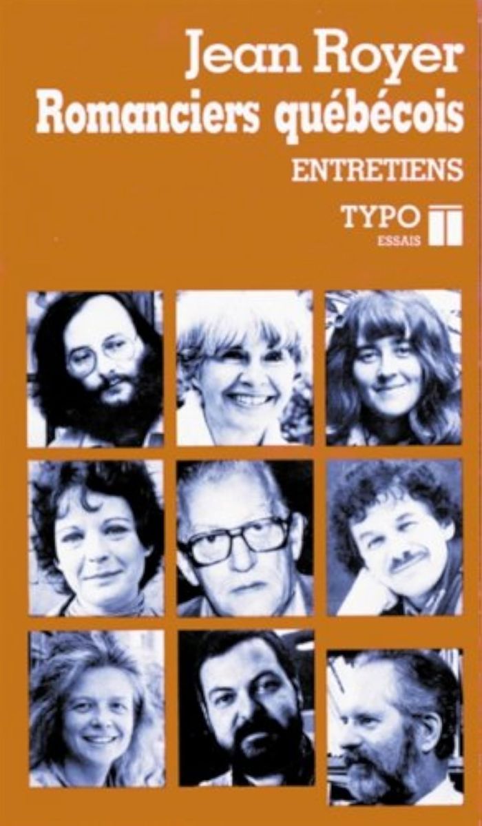 Couverture du livre « ROMANCIERS QUEBECOIS » de J Royer, librairie Les Contes Infusés à Corte