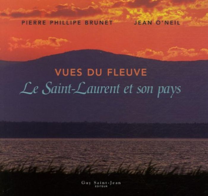 Couverture du livre « VUES DU FLEUVE. LE SAINT-LAURENT ET SON PAYS », librairie Les Contes Infusés à Corte