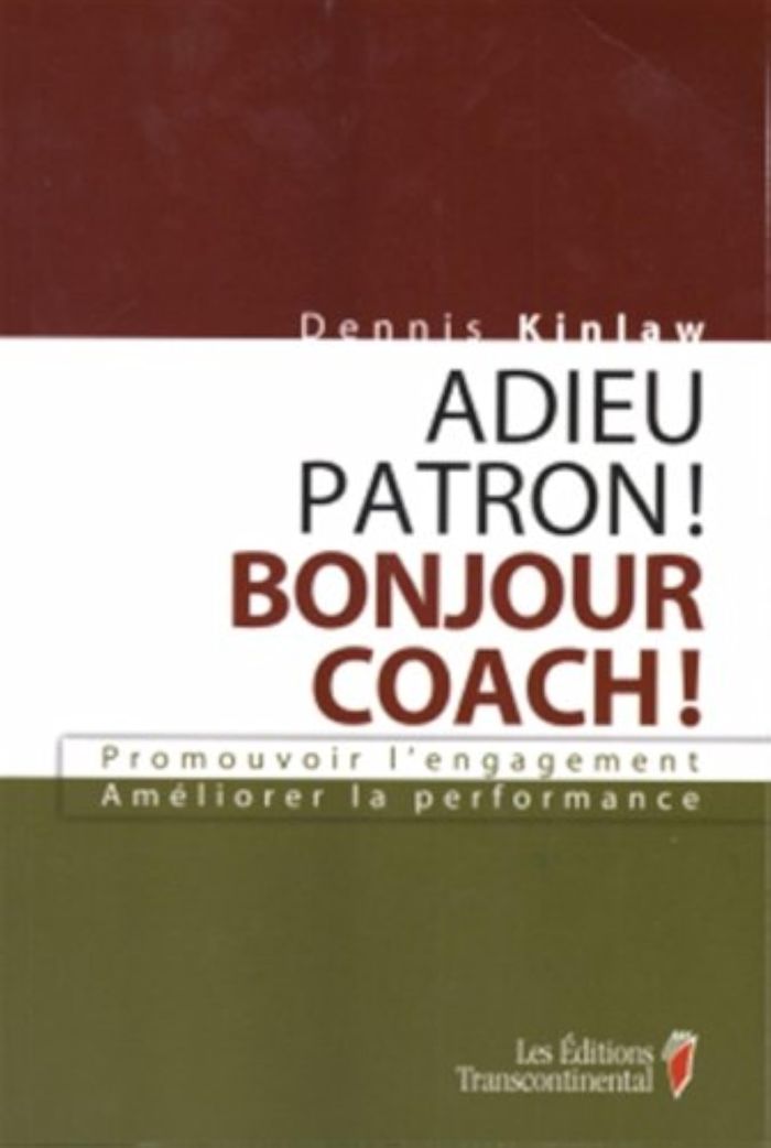 Couverture du livre « ADIEU PATRON! BONJOUR COACH! », librairie Les Contes Infusés à Corte