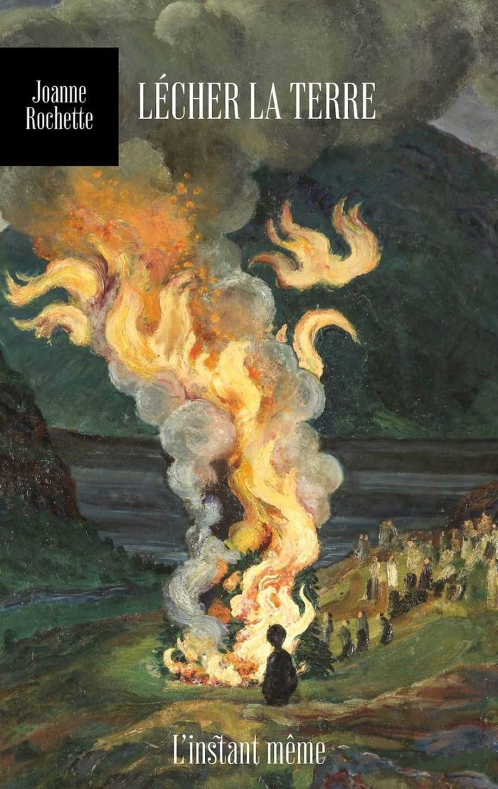 Couverture du livre « LECHER LA TERRE » de Joanne Rochette, librairie Les Contes Infusés à Corte