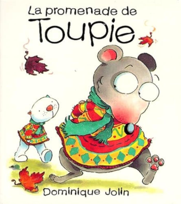 Couverture du livre « LA PROMENADE DE TOUPIE », librairie Les Contes Infusés à Corte