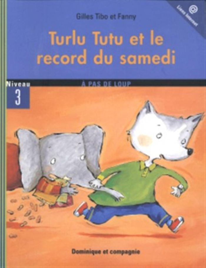 Couverture du livre « TURLU TUTU ET LE RECORD DU SAMEDI » de Gilles Tibo, librairie Les Contes Infusés à Corte