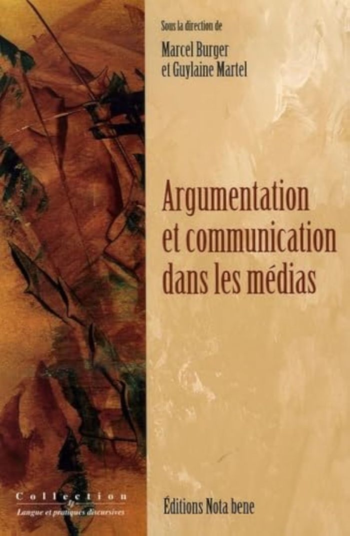 Couverture du livre « ARGUMENTATION ET COMMUNICATION DANS LES MEDIAS », librairie Les Contes Infusés à Corte