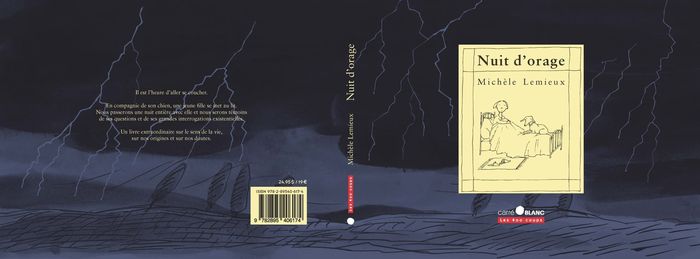 Couverture du livre « NUIT D'ORAGE », librairie Les Contes Infusés à Corte