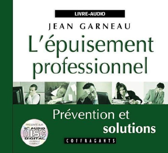 Couverture du livre « CD L'EPUISEMENT PROFESSIONNEL » de Jean Garneau, librairie Les Contes Infusés à Corte