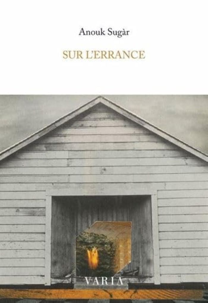 Couverture du livre « SUR L'ERRANCE », librairie Les Contes Infusés à Corte