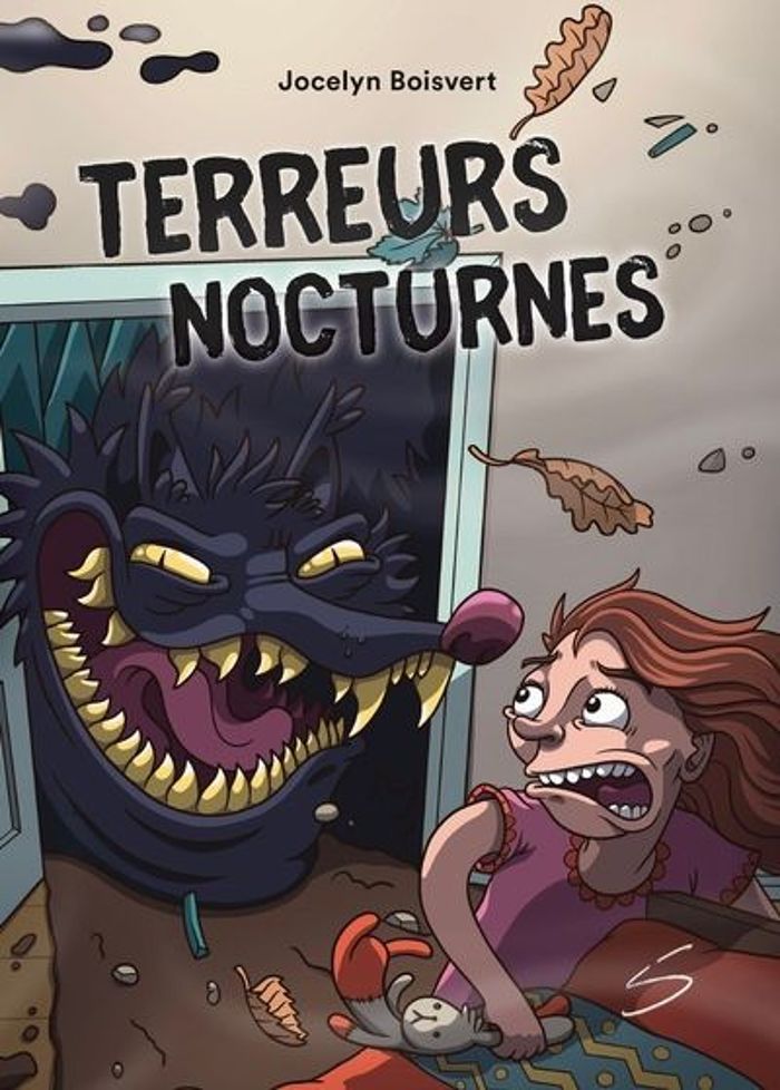 Couverture du livre « TERREURS NOCTURNES » de Jocelyn Boisvert, librairie Les Contes Infusés à Corte