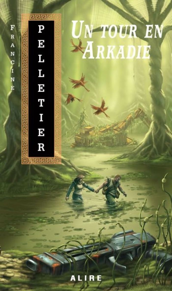 Couverture du livre « UN TOUR EN ARKADIE » de Francine Pelletier, librairie Les Contes Infusés à Corte