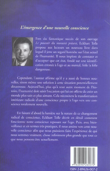 Quatrième de couverture de « NOUVELLE TERRE »