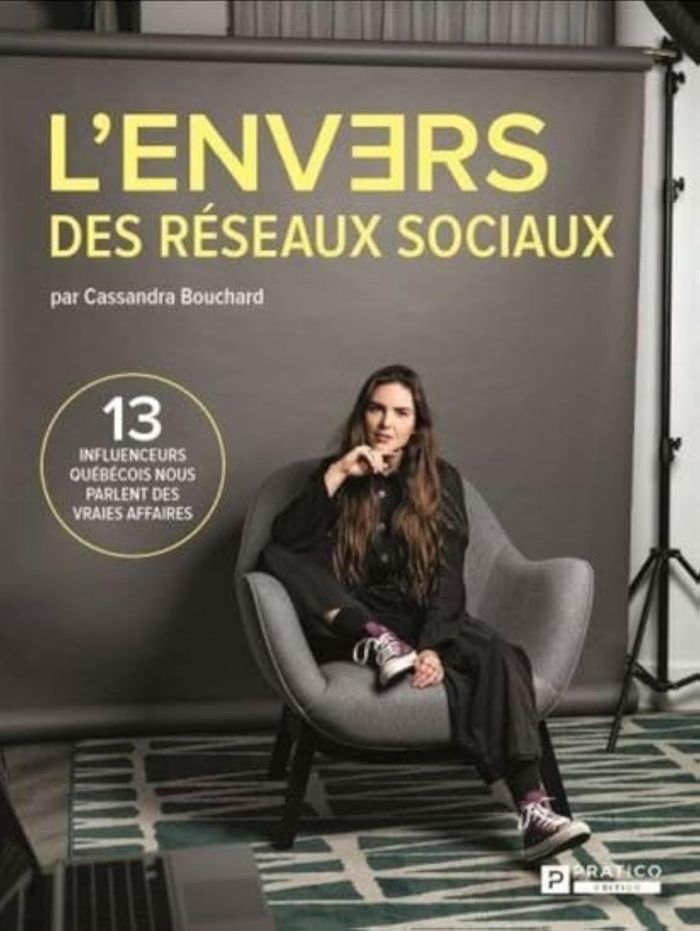 Couverture du livre « L'ENVERS DES RESEAUX SOCIAUX » de Cassandra Bouchard, librairie Les Contes Infusés à Corte