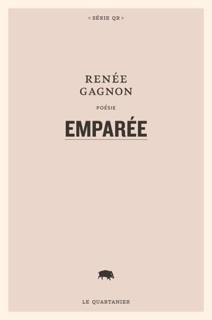 Couverture du livre « EMPAREE » de Renee Gagnon, librairie Les Contes Infusés à Corte
