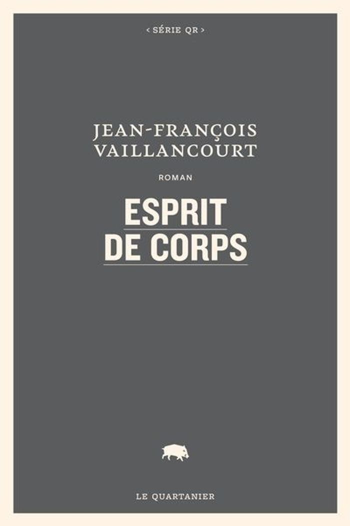 Couverture du livre « ESPRIT DE CORPS » de J-F. Vaillancourt, librairie Les Contes Infusés à Corte