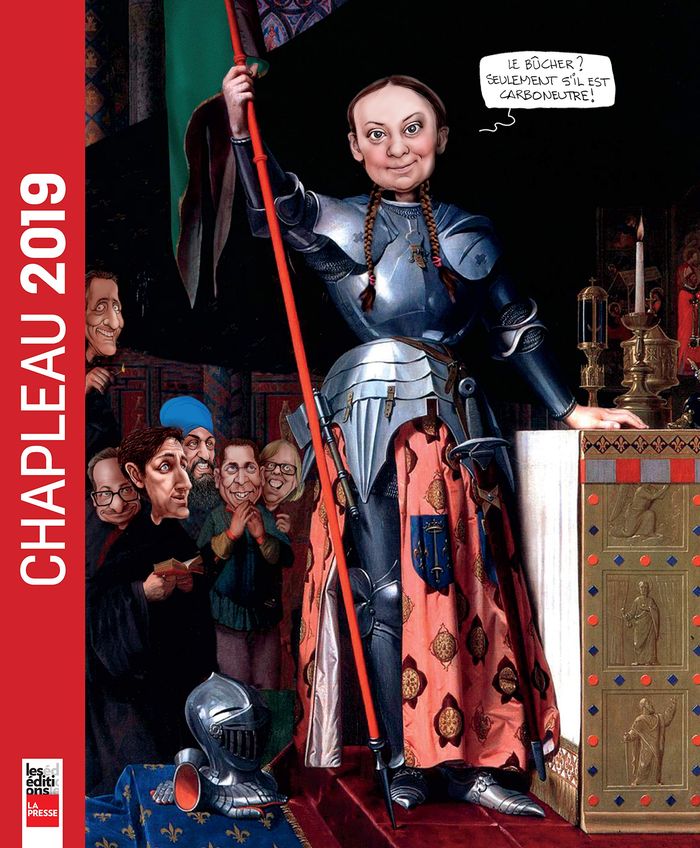 Couverture du livre « L'ANNEE CHAPLEAU 2019 », librairie Les Contes Infusés à Corte