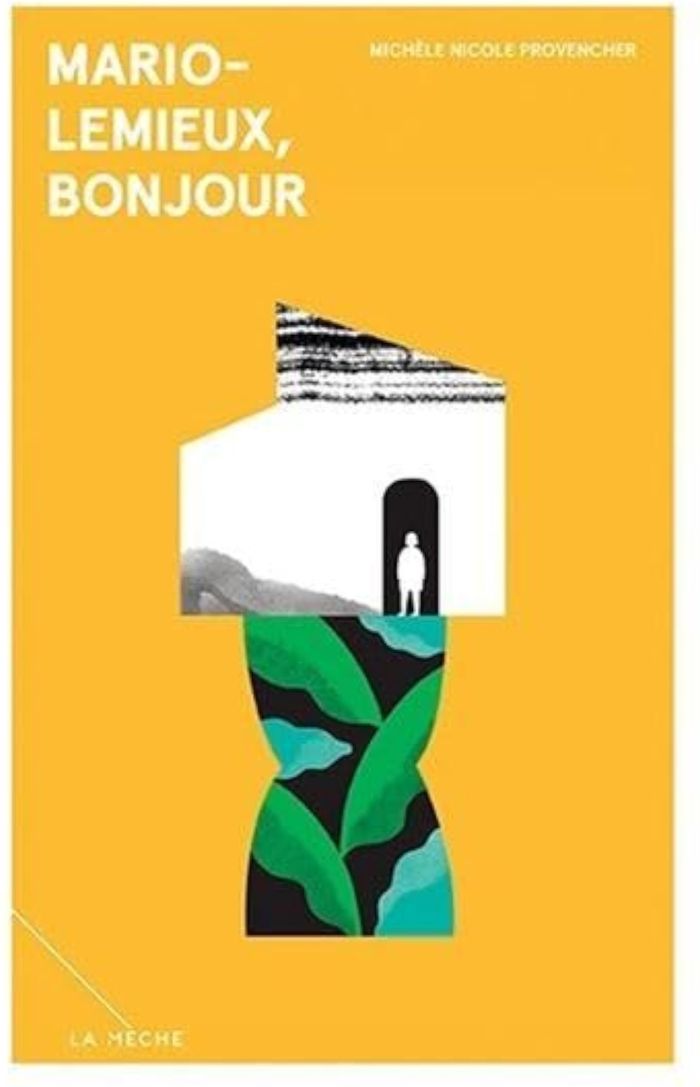 Couverture du livre « MARIO-LEMIEUX, BONJOUR » de Provencher Michele N, librairie Les Contes Infusés à Corte