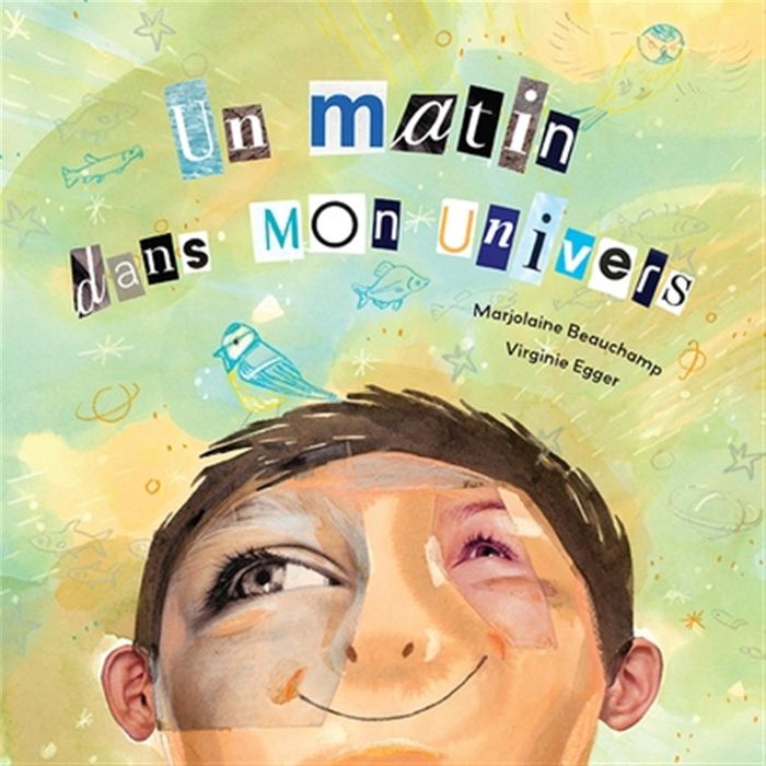 Couverture du livre « UN MATIN DANS MON UNIVERS », librairie Les Contes Infusés à Corte