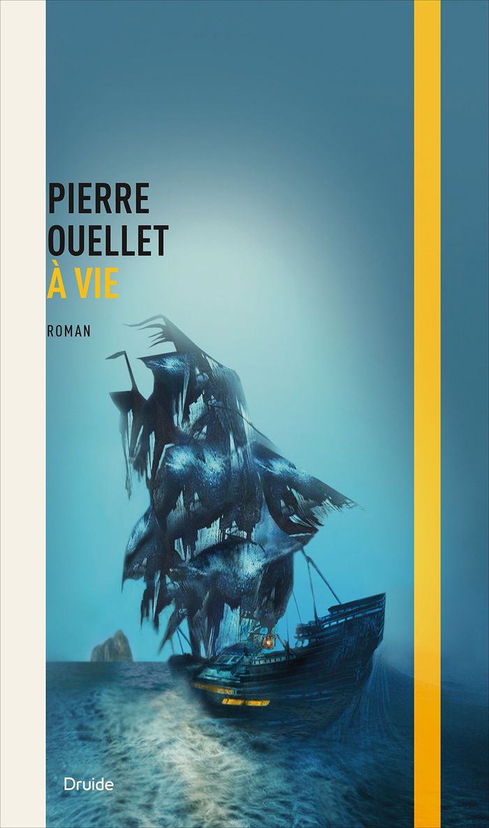 Couverture du livre « A VIE » de Pierre Ouellet, librairie Les Contes Infusés à Corte