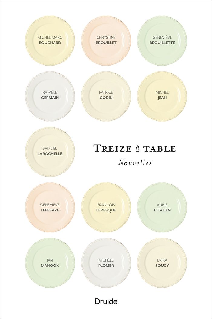Couverture du livre « TREIZE A TABLE », librairie Les Contes Infusés à Corte