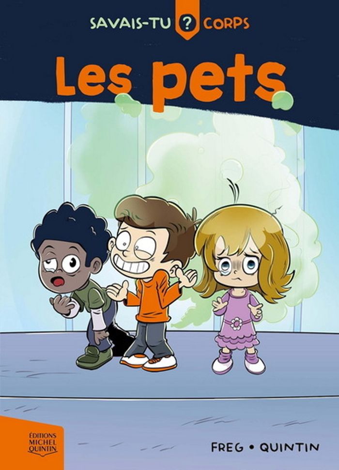 Couverture du livre « LES PETS » de Michel Quintin, librairie Les Contes Infusés à Corte