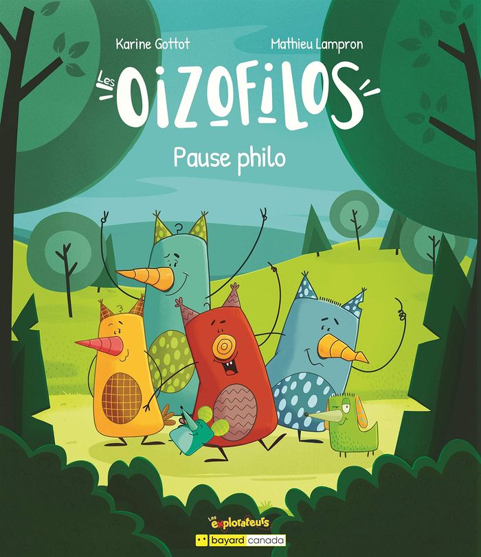Couverture du livre « PAUSE PHILO V 01 LES OIZOFILOS » de Karine Gottot, librairie Les Contes Infusés à Corte