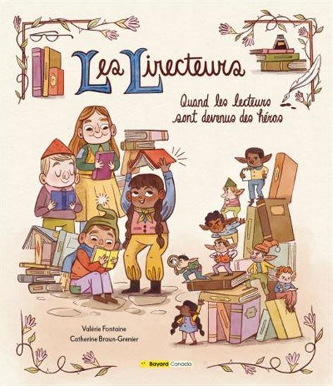 Couverture du livre « LES LIRECTEURS. QUAND LES LECTEURS SONT DEVENUS DES HEROS » de Valerie Fontaine, librairie Les Contes Infusés à Corte