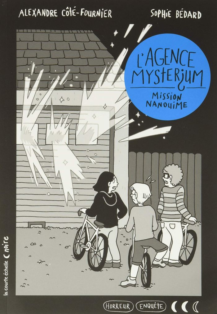 Couverture du livre « L'AGENCE MYSTERIUM V 03 MISSION NANOUIME », librairie Les Contes Infusés à Corte