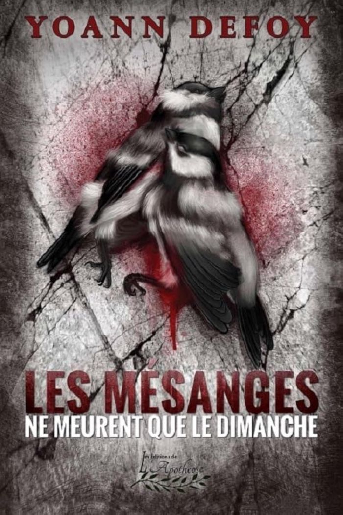 Couverture du livre « LES MESANGES NE MEURENT QUE LE DIMANCHE », librairie Les Contes Infusés à Corte