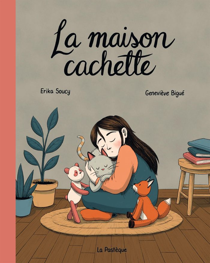 Couverture du livre « LA MAISON CACHETTE », librairie Les Contes Infusés à Corte