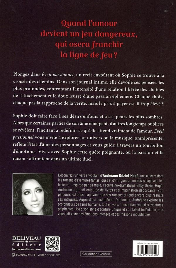 Quatrième de couverture de « Eveil passionnel : le frisson de l'amour interdit »