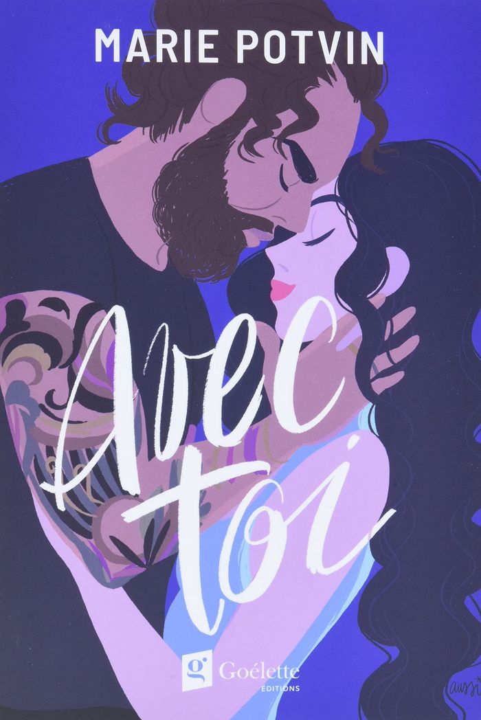 Couverture du livre « AVEC TOI » de Marie Potvin, librairie Les Contes Infusés à Corte