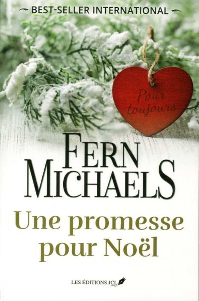 Couverture du livre « UNE PROMESSE POUR NOEL » de Fern Michaels, librairie Les Contes Infusés à Corte