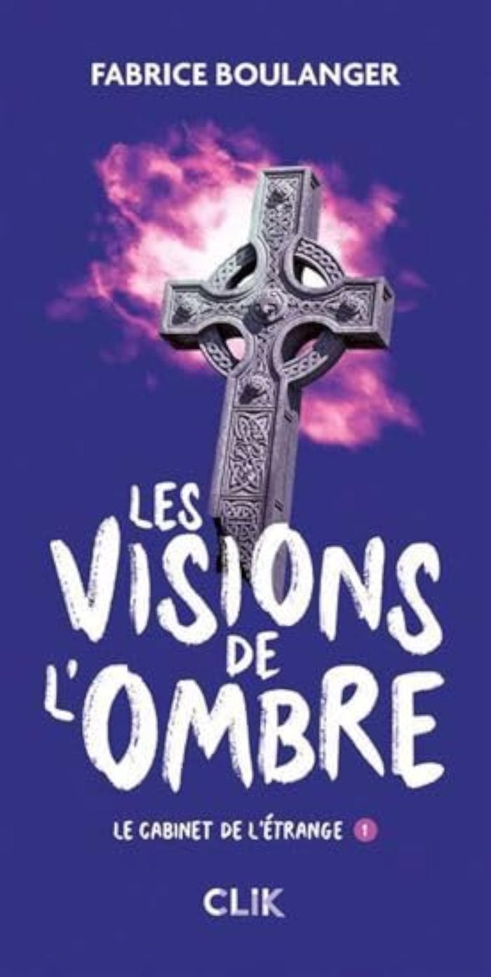 Couverture du livre « LES VISIONS DE L'OMBRE » de Fabrice Boulanger, librairie Les Contes Infusés à Corte