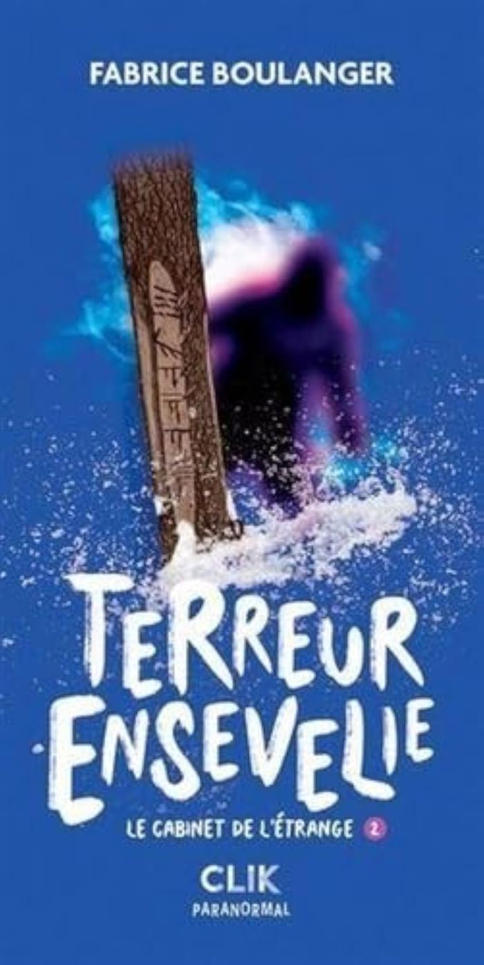 Couverture du livre « TERREUR ENSEVELIE » de Fabrice Boulanger, librairie Les Contes Infusés à Corte