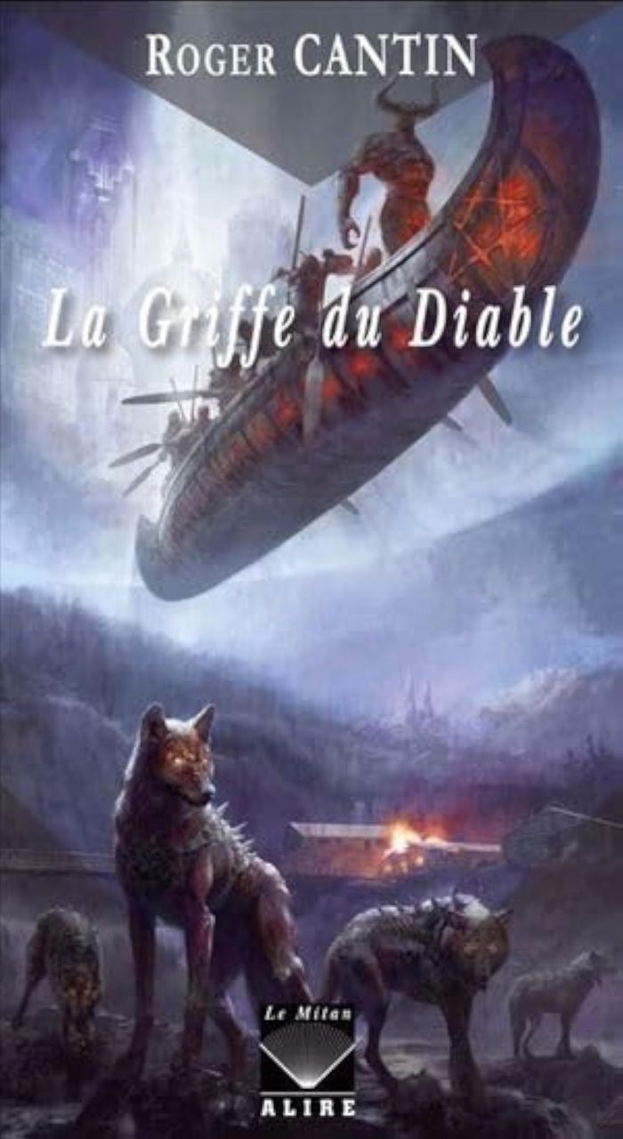 Couverture du livre « LA GRIFFE DU DIABLE » de Roger Cantin, librairie Les Contes Infusés à Corte