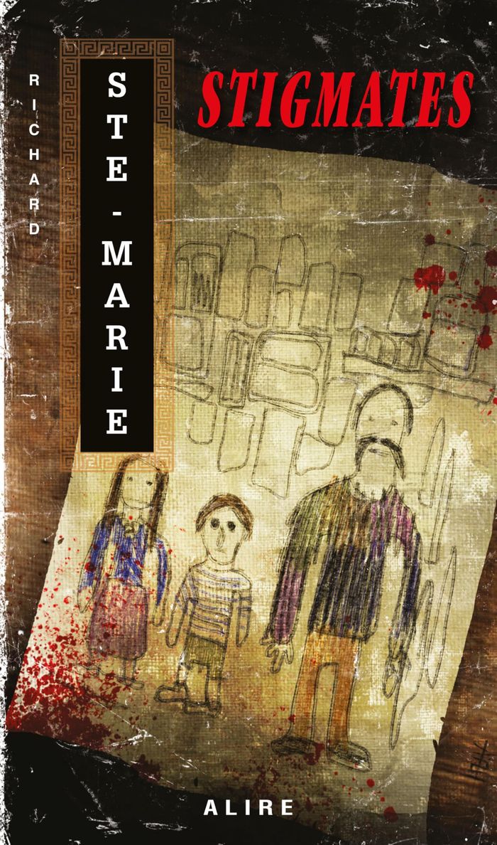 Couverture du livre « Stigmates » de Richard Ste-Marie, librairie Les Contes Infusés à Corte