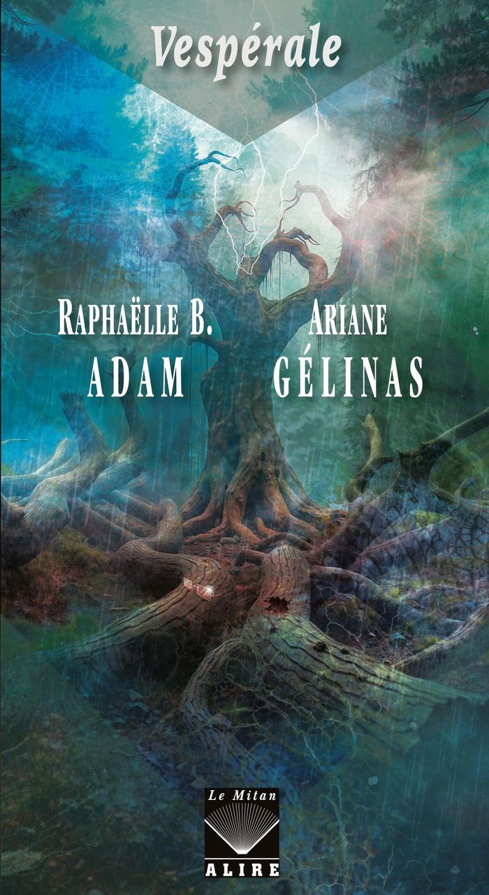 Couverture du livre « Vespérale » de Raphaëlle B. Adam, librairie Les Contes Infusés à Corte
