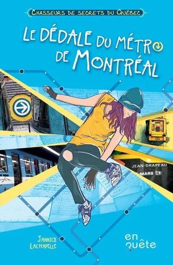 Couverture du livre « LE DEDALE DU METRO DE MONTREAL », librairie Les Contes Infusés à Corte